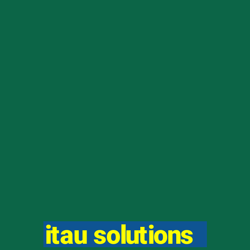 itau solutions